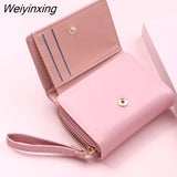 Weiyinxing for Women Kawaii Cute Wallet Luxury Designer Lady Wallet Pink Purse Womens Wallet Small Women Leather Wallet Coin Purse