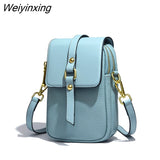 Weiyinxing women shoulder bags genuine leather small handbags casual Ladies crossbody bag Cow Leather Tote Bag For Women Phone Sac