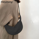 Weiyinxing Color Chest Bag For Women Large Capacity Travel Crossbody Female Half Moon Belt Bag Ladies Daily Street Fanny Packs 2023