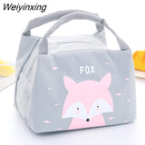 Weiyinxing Portable Fridge Thermal Bag Women Children's School Thermal Insulated Lunch Box Tote Food Small Cooler Bag Pouch