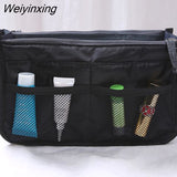 Weiyinxing Nylon Travel Desk Organizer For Cosmetics Hand Purse Large Liner Lady Box Storage Makeup Bag Cheap Bathing Bag Pouch