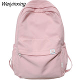 Weiyinxing Kawaii College Bag Cotton Fabric Student Women Backpacks Cool Teenage Girl School Bag Cute Ladies Fashion Backpack Trendy