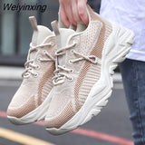 Weiyinxing Sneakers Women 2023 New Breathable Mesh Shoes Flat Anti-Slip Woman Sneakers Outdoor Trainer Female Zapatos De Mujer