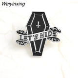 Weiyinxing Girls Metal Brooch Cute Animal Matching Bag Accessories BROOCH BADGE Punk Gothic Brooch Pin Jewelry Fashion Jewelry Gift