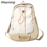 Weiyinxing Fashion Women Backpack Kawaii Girl Leisure Travel Bag Men Cool Rucksack Bookbag for Teenager Schoolbag Laptop Mochila Unisex