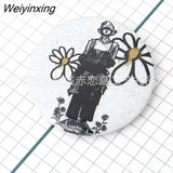 Weiyinxing Your Logo Button Badge Tinplate Badges Maker Personality Cheap Button Badges Custom Button Pins