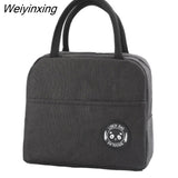 Weiyinxing Bags Portable Zipper Thermal Bag Lunch Bag For Women Portable Fridge Bag Lunch Box Tote Thermal Food Door Bag