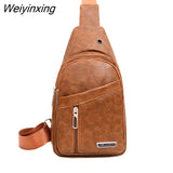 Weiyinxing Chest Fanny Pack For Women Belt Bag Light Reflective Crossbody Shoulder Messenger Bag Side Party Bag For Man Belt Pouch