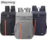 Weiyinxing Thermal Insulation Backpack Outdoor Waterproof Picnic Beer Bag Leak-proof Cold Ice Bag Backpack