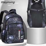 Weiyinxing Backpack For Children Students Boy School Kit Primary School Bags For Teenagers Girls Men Waterproof Backpack Schoolbag