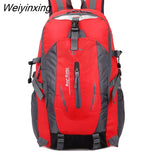 Weiyinxing Backpack 40L Lightweight Travel Mountaineering Backpack Waterproof Sport Bags Climbing Rucksack