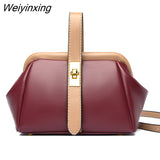 Weiyinxing Quality Soft Leather Crossbody Bag for Women 2023 Luxury Handbags Women's Bags Designer Female Casual Hand Shoulder Bags