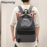 Weiyinxing Men Female Nylon Book Bag Fashion Male Women College Backpack New Boy Girl School Bag Lady Laptop Travel Student Backpack Trendy