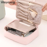 Weiyinxing Bag For Women Toiletries Organizer Waterproof Travel Make Up Storage Pouch Female Large Capacity Portable Cosmetic Case