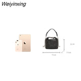 Weiyinxing and handbags luxury designer brand bags for women silver clutch purse evening banquet bag crysta rhinestone shoulder bag