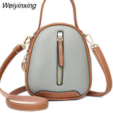 Weiyinxing Women's Bag 2023 Trend Small Messenger Crossbody Shoulder Bag Leather Luxury Brand Portable Lady Mobile Phone Handbag Purse