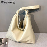 Weiyinxing color Style Shoulder Bags Women PU Leather Large Capacity Fashion New Casual Totes Soft Portable Messenger Handbags