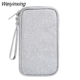 Weiyinxing Storage Bag Gadgets Zipper Bag Accessories Items Travel Portable Box High Quality Earphone Cord Bag