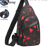 Weiyinxing Pack For Women Bag 2023 Trend Men's Waist Bag Pack Messenger Bag Reflective Sports Running Man Belt Pouch Bag Crossbody