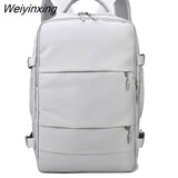 Weiyinxing Women Travel Backpack Water Repellent Anti-Theft Stylish Casual Daypack Bag with Luggage Strap & USB Charging Port Backpack