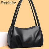 Weiyinxing Women's Genuine Leather Bag High Quality Soft Cow Leather Shoulder Crossbody Bags For Women 2023 Luxury Brand Female Handbag Sac