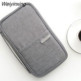 Weiyinxing Travel Wallet Family Passport Holder Creative Waterproof Document Case Organizer Travel accessories Document Bag Cardholder