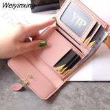 Weiyinxing Women Wallets PU Leather Women Wallet Brand Designed Small Wallet Trend Coin Purse Ladies Card Bag For Women Card Holder