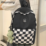 Weiyinxing Female Trendy Teenager Book Bag Girl Travel Laptop Kawaii Backpack Women Leisure School Bags Ladies College Packet Fashion