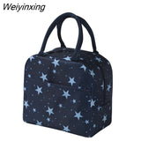 Weiyinxing Bags Portable Zipper Thermal Bag Lunch Bag For Women Portable Fridge Bag Lunch Box Tote Thermal Food Door Bag