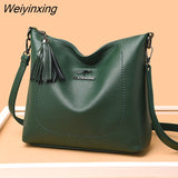 Weiyinxing Purse Ladies Handbags Sac a Main Designer Women Crossbody Bag Vintage Leather Shoulder Bags High Quality Messenger Bags