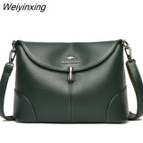 Weiyinxing High Quality Lady bags Designers Women Messenger Bags High capacity Females Leather Crossbody Shoulder Bag Handbag Satchel