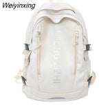 Weiyinxing Multifunction Double Zipper Women Backpack Travel Mesh Female Student College School Bag Teenage Girls Laptop Backpacks