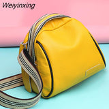 Weiyinxing Genuine Leather Women Handbag Women Bag Designer High capacity Cowhide Women Shoulder bags New Fashion Female Messenger Bag