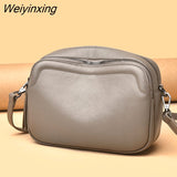 Weiyinxing Handbags Women Bags Designer Crossbody Feminina Bolsa Female Shoulder Bag Brand Ladies Soft Genuine Leather Messenger Bag