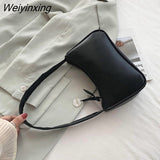 Weiyinxing Sale Fashion Small Square Bag 2023 New Popular Retro Mini Handbag Literary Crowds Shoulder Messenger Female Bag