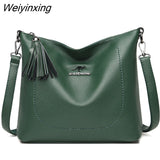 Weiyinxing Purse Ladies Handbags Sac a Main Designer Women Crossbody Bag Vintage Leather Shoulder Bags High Quality Messenger Bags