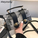 Weiyinxing Transparent Shoulder Bag for Women Handbags Messenger Female Bag Small Designer Ladies Handbag Fashion Purse Crossbody Bags