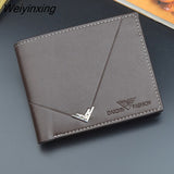 Weiyinxing Hot Men PU Leather Wallets Men's Long Design Causal Purses Male Folding Wallet Coin Card Holders High Quality Slim Money Bag