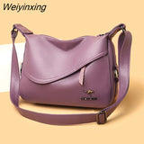 Weiyinxing New Brand Soft Leather Messenger Bag Luxury Handbag Women Bags Designer Handbags High Quailty Shoulder Bags Tote Sac A Main