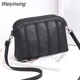 Weiyinxing Brand Women's Bag 2023 Trend Pu Leather Women Single-Shoulder Messenger Bag Fashion Designer Crossbody Purse Bag Bolsos