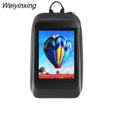 Weiyinxing Display Screen Dynamic Smart Backpack Business Travel Laptop Backpack Walking Advertising Light Bag Wireless APP Control Bag