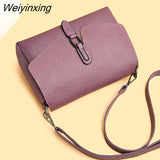 Weiyinxing Genuine Leather Cowhide Multilayer Women Messenger Bags Soft Women Crossbody Bag Designer Women Shoulder Quality Female Bag