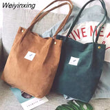 Weiyinxing for Women Shoulder Shopping Pack Reusable Casual School Style Handbags Grocery Eco Organizer Shopper Tote Bag 2023