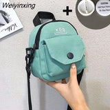 Weiyinxing Small Crossbody Bags For Women 2023 Mini Canvas Shoulder Messenger Bag For Girl Circular Ladies Phone Purse