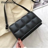 Weiyinxing Women's Bag Autumn Winter New 2023 Female Literary Single-Shoulder Bag Minority Design Cross-Body Bag Trend Women's Bag Bolsos