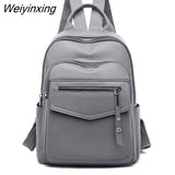 Weiyinxing New 2023 Women Leather Backpacks Fashion Shoulder Bag Female Backpack Ladies Travel Backpack Mochilas School Bags For Girls