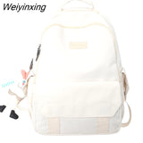 Weiyinxing Women 2023 New Trending Women's vintage Backpack Waterproof Nylon Shopping Backpack Fashion Teen Girl Backpacks