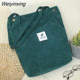 Weiyinxing for Women Shoulder Shopping Pack Reusable Casual School Style Handbags Grocery Eco Organizer Shopper Tote Bag 2023