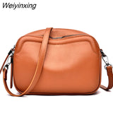 Weiyinxing Handbags Women Bags Designer Crossbody Feminina Bolsa Female Shoulder Bag Brand Ladies Soft Genuine Leather Messenger Bag