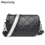 Weiyinxing Quality Natural Cowskin Female Shoulder Crossbody Tote Genuine Leather Bags For Women Casual Simple Small Women's Handbags